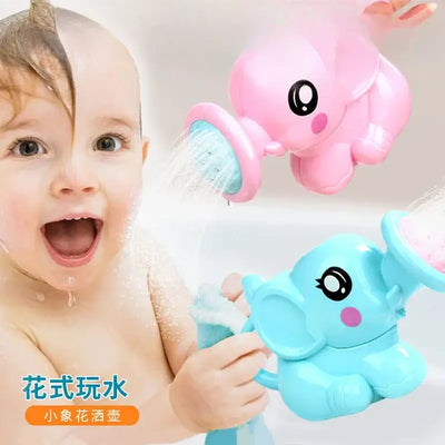 Kids Elephant Bathtub Toy Watering Pot - TinnLizzie