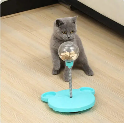 Paw Play Interactive Food Dispensing Tumbler - TinnLizzie