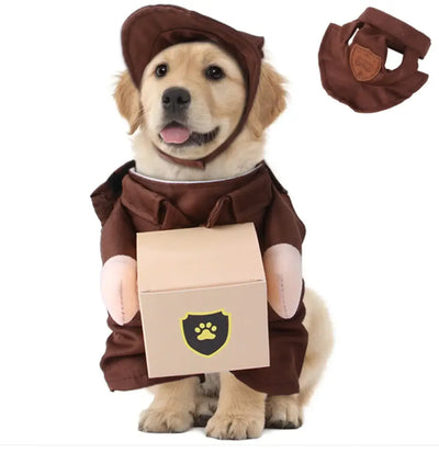 Funny Pet Courier Standing Costume Clothing - TinnLizzie