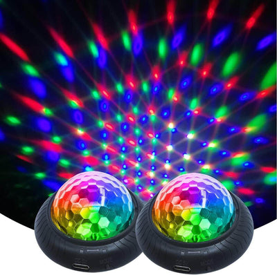 Disco Party Light Night Light 2 in 1 Flashes with Music Sound - TinnLizzie