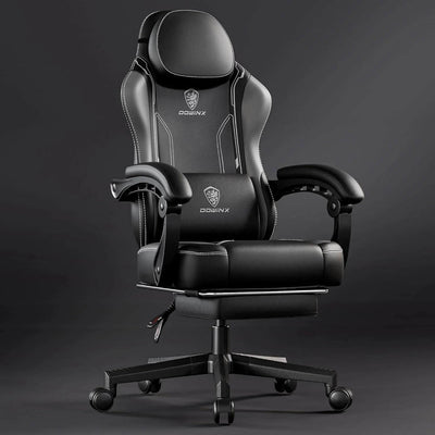 ERGONOMIC SERIES LS-6650-BLACK&GREY - TinnLizzie