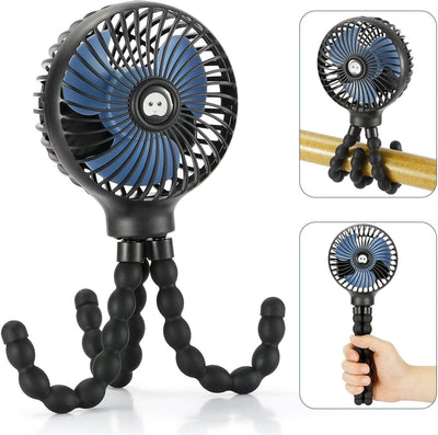 Mini Handheld Personal Portable Fan, Baby Stroller, Car Seat - TinnLizzie